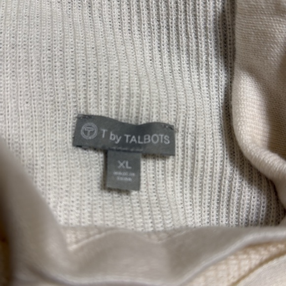 Sweater Talbots Xl funnel neck with ties - Picture 7 of 7